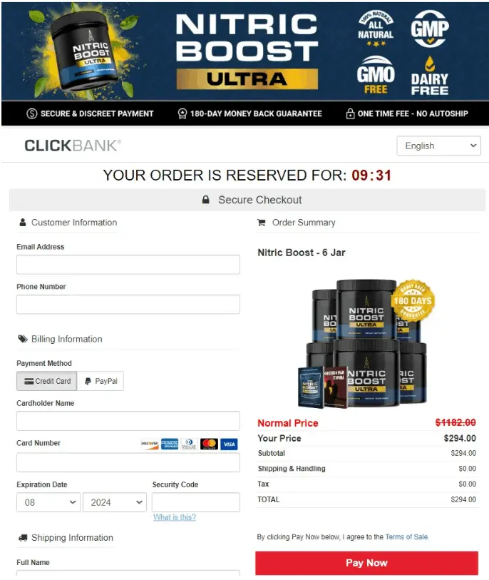 Nitric Boost Ultra